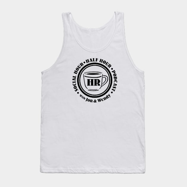 #HRSocialHour Podcast Logo Tank Top by HRSocialHour